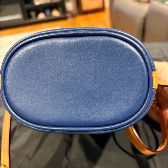 Coach Denim Blue and Tan Crossbody Bag LIKE NEW! - Picture 5 of 7